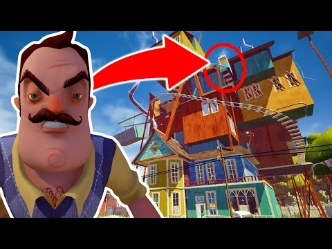 NEW AREA IN HELLO NEIGHBOR! | Alpha 4 (Part 1)