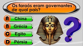 QUIZ VIRTUAL 96 | Perguntas de Conhecimentos Gerais com respostas
