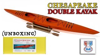 UNBOXING - Chesapeake Double KAYAK in scale 1:12 - Midwest KIT - ModelExpo