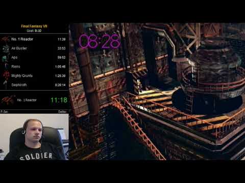 Final Fantasy VII Speedrun (PS1 No Slots) - 8:12:49