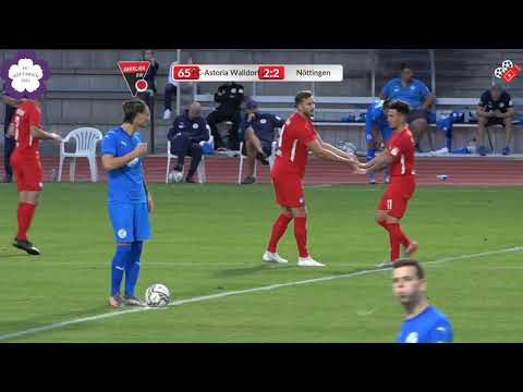 FC-Astoria Walldorf II vs FC Nöttingen, Oberliga Baden-Württemberg 2020/21, 1. Spieltag