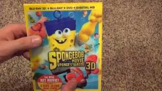 The SpongeBob Movie: Sponge Out Of Water 3D Blu-Ray Unboxing