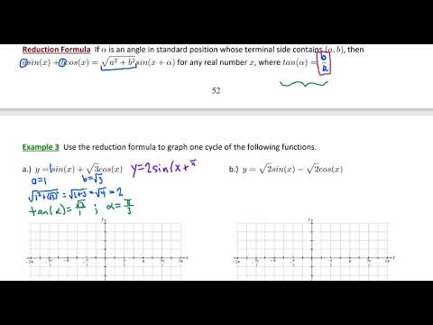 3.6.2 The Reduction Formula