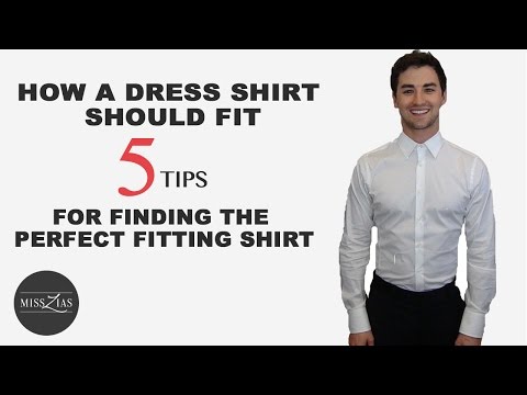 Men's Dress Shirt Fit Tips: 5 Steps for Finding the Perfect Dress Shirt
