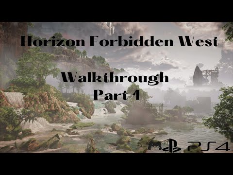HORIZON FORBIDDEN WEST Walkthrough Part 1 - PS4 PRO