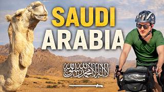 Video: Cycling into Saudi Arabia; witnessing NEOM Line, Vision 2030 and Bedouin hospitality | Tieran Freedman