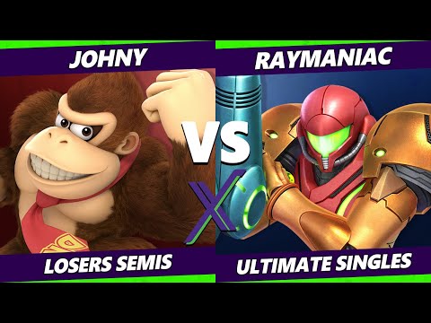 S@X 396 Online Losers Semis - Raymanic (Samus) Vs. JohnY (DK) Smash Ultimate - SSBU