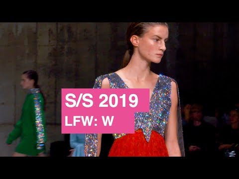 Christopher Kane Spring/Summer 2019 Women's Highlights | Global Fashion News