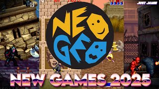 Brand New Free Neo Geo Games (Time Stamps/Links) #neogeo #neogeogames #snkneogeo