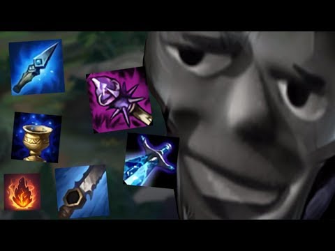 Why is this 1.6 million point mastery Jhin building this mid?