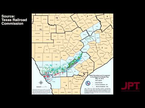 Eagle Ford Shale Well Permit Time-lapse