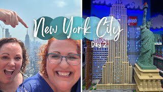 NYC Must-Sees: Top of the Rock, LEGO Store & The Lion King | Day 2 Highlights 🗽🦁