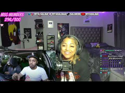 Mya Salina REACTS to "Sha Gz" | Hazard Lights ⚠️ | 🎹: @k1ngdigital132