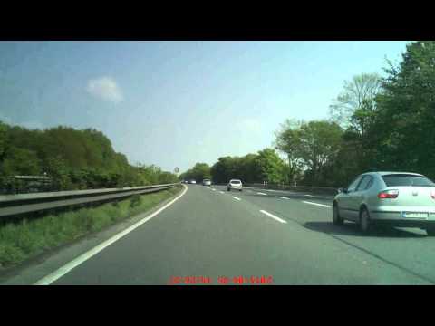 Autobahn 28 Oldenburg Richtung Bremen (von Ganderkesee-West nach Delmenhorst-Deichhorst)