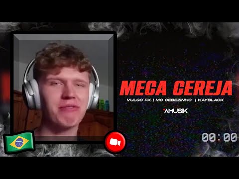 FIRST REACTION TO Meca Cereja - Vulgo FK, Kayblack e MC Cebezinho | Brazilian Music Reaction