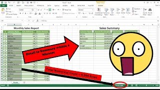 How to make Summary Report in Excel within 2 minutes, How to Summarize Data in Excel