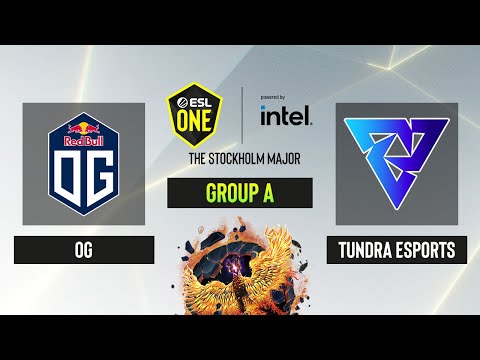 Dota2 - OG vs. Tundra Esports - Game 1 - Group A - ESL One Stockholm 2022