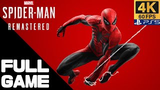 SPIDER-MAN REMASTERED PS5 Full Walkthrough Gamepla