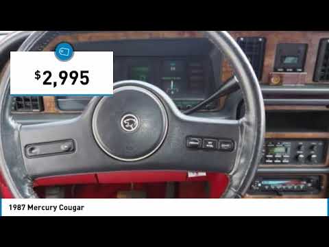 1987 Mercury Cougar Avon MA 20999A