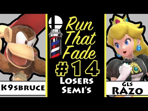 RunThatFade #14 K9sbruce (Diddy Kong) Vs. Razo(Peach) Losers Semi Finals