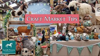 🍄Come with me to my CRAFT FAIR and see what it is really like!🍄  // A craft market VLOG 🦔🦙🐏🦉
