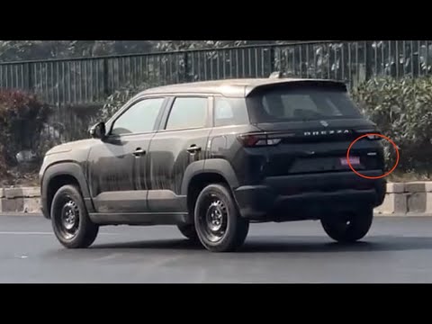 Maruti Brezza Facelift Base Model Spied First Time- Anurag Choudhary