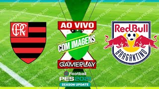 FL4M3NG0 40 V1V0 C0M 1M4G3NS | JOGO DE HOJE| pes 21 Gameplay ps4