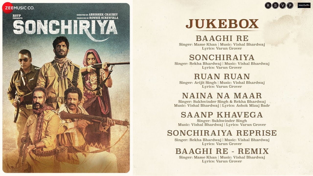 Naina Na Maar Lyrics  | Sonchiriya | Manoj Bajpayee, Sushant Singh Rajput | Rekha Bhardwaj, Sukhwinder Singh | Vishal Bhardwaj