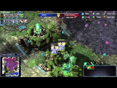 (HD863) HAPPY vs Zanster - TvZ - Heart of the Swarm [FR]