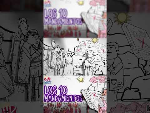 📖💖Los diez mandamientos fueron un regalo de Dios 📖💖Holy Moly - Los Diez Mandamientos📖✨ #Short