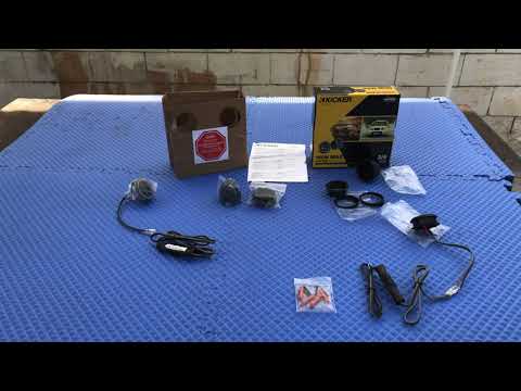 Kicker Tweeters Model CST20 Unboxing (Tiny Speakers)
