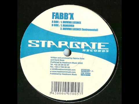 Fabb'X - Driving Licence