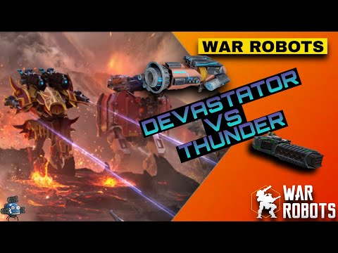 Thunder VS Devastator Cuál es MEJOR? /Comparación/ War Robots