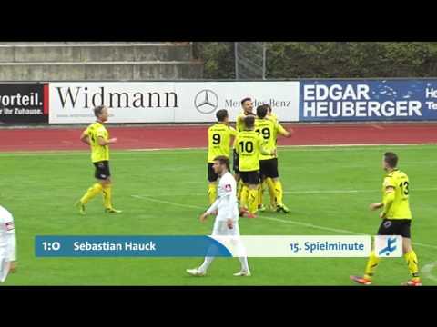 FC Amberg - SV Schalding Heining  (Regionalliga Bayern 15/16, 16. Spieltag)