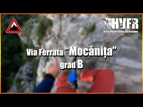Via Ferrata MOCANITA (B) The Wall of the Fairies - Vadu Crisului, Bihor