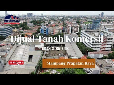 Kav komersil   Luas  2970 m2  Jakarta selatan s strategis
