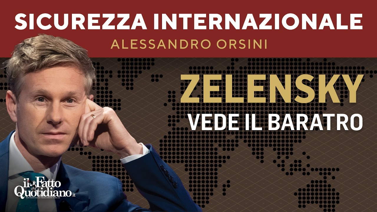Zelensky vede il baratro. La diretta con Alessandro Orsini