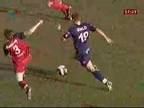 Video / Pandurii - Steaua 0-0 / Eliminarea lui Goian (min 58