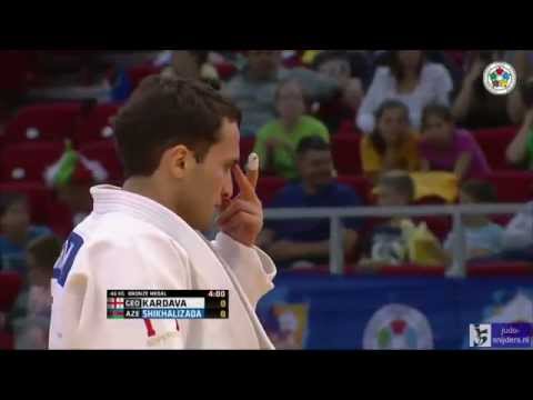 Judo 2014 Grand Prix Budapest: Kardava (GEO) - Shikhalizada (AZE) [-66kg] bronze