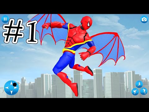Flying Superhero Rescue Games  - Super Hero Speed Games - New rescue simulation 2021 #1 -Play Gamerz
