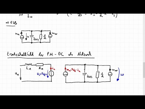 Modellierung PM DC Motor - Teil 2 - Elektrisch-mechanisches Netzwerkmodell