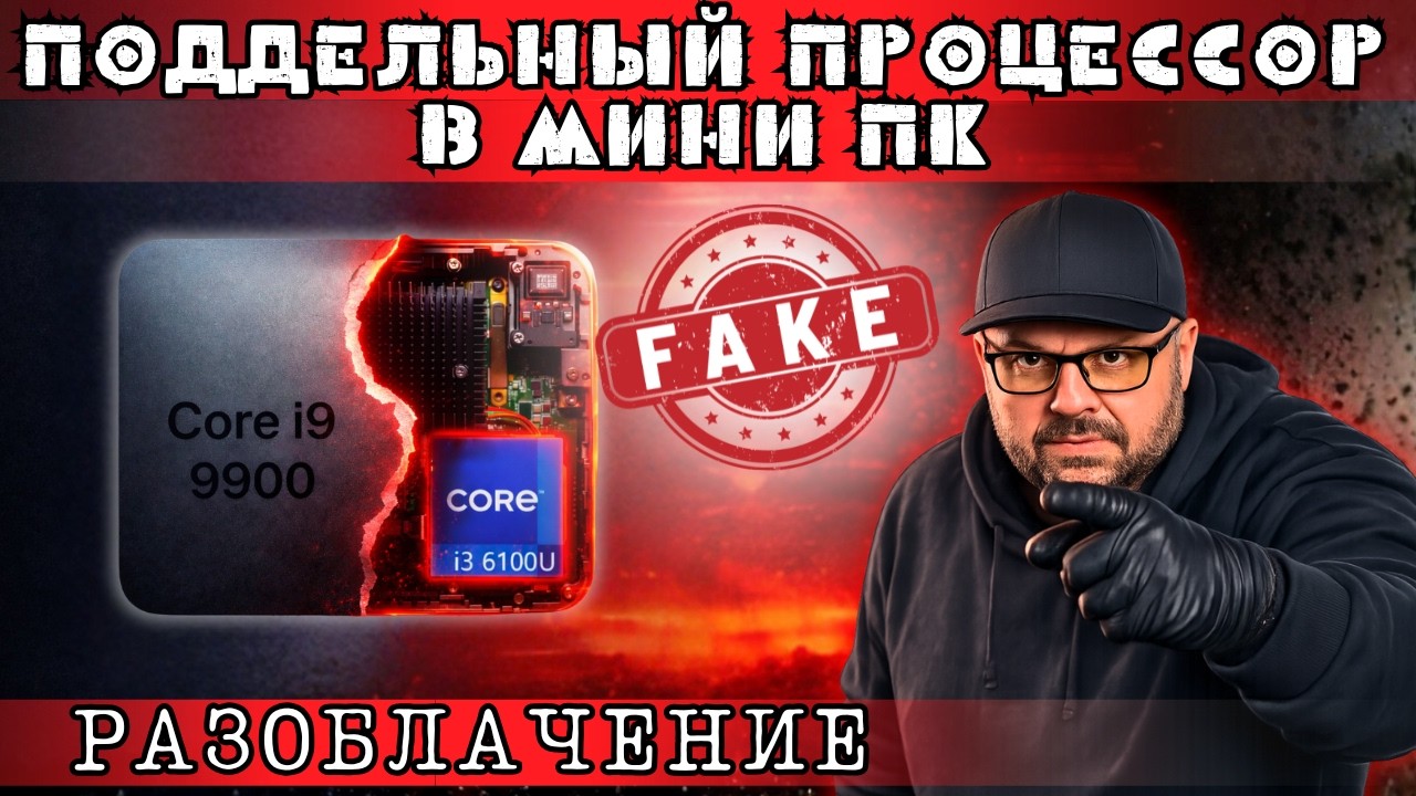 ФАЛЬШИВЫЙ МИНИ ПК НА INTEL CORE I9 9900U С ALIEXPRESS — ГЕНИАЛЬНАЯ СХЕМА РАЗВОДА. КАК ИЗБЕ?
