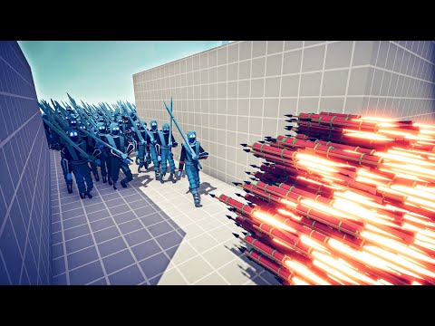 100x SUB ZERO vs 2x EVERY GOD - Totally Accurate Battle Simulator TABS