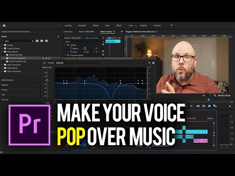 BETTER VOICEOVERS WITH BACKGROUND MUSIC (Adobe Premiere Pro, Background Music)
