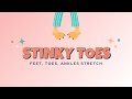 1st Warm Up STINKY TOES Point Flex Stretching Feet Ankles Toes Kids Dance Class