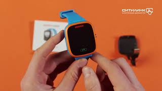 Смарт-часы GEOZON Aqua 1.44", синий - купить в Ситилинк | 1411402