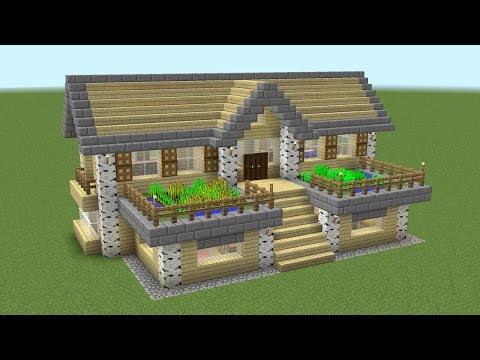 Shock Frost - Minecraft - How to build a birch survival house
