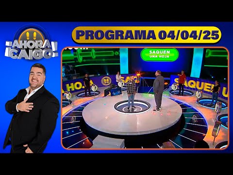 AHORA CAIGO - Programa 04/04/25 - INVITADO: MARCELO POLINO