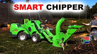 Wood chipping in Africa with AVANT