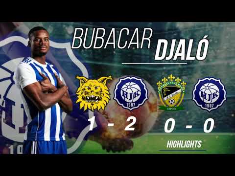 BUBABAR DJALÓ HIGHLIGHTS I Ilves Tampere vs HJK Helsinki / FC Honka  vs HJK Helsinki